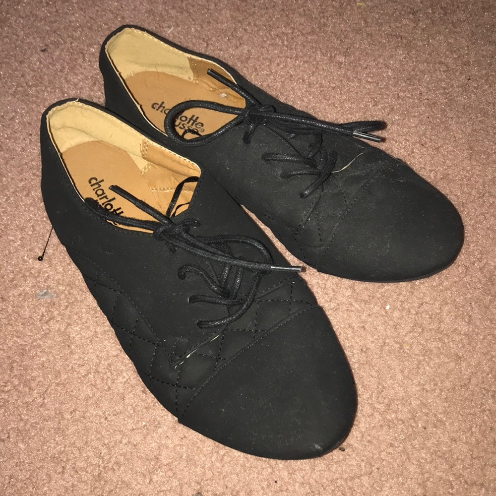 Black Charlotte Russe loafers